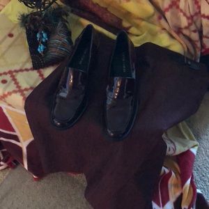 Patent leather heels